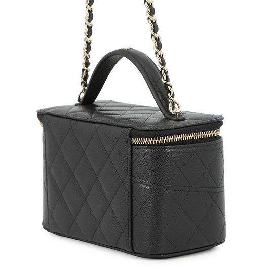 CHANEL Vanity bag BlackAP4404 B18715 Caviar Leather