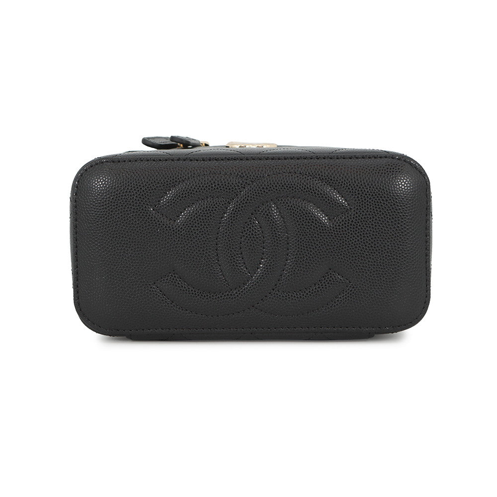 CHANEL Vanity bag BlackAP4404 B18715 Caviar Leather
