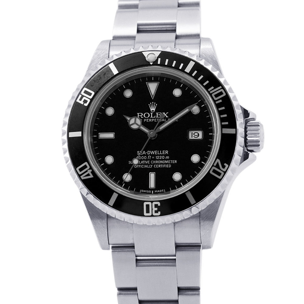 ROLEX Sea-Dweller W40mm Stainless Steel Black Dial16600