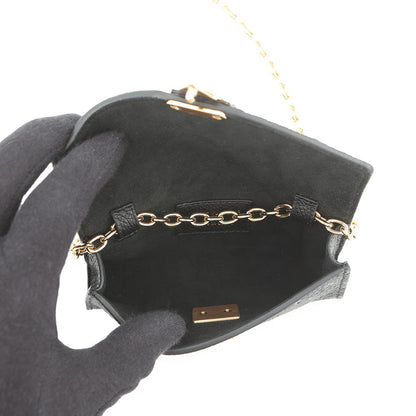 LOUIS VUITTON Belt・Pochette Metis NoirM4717Z Monogram Empreinte Leather