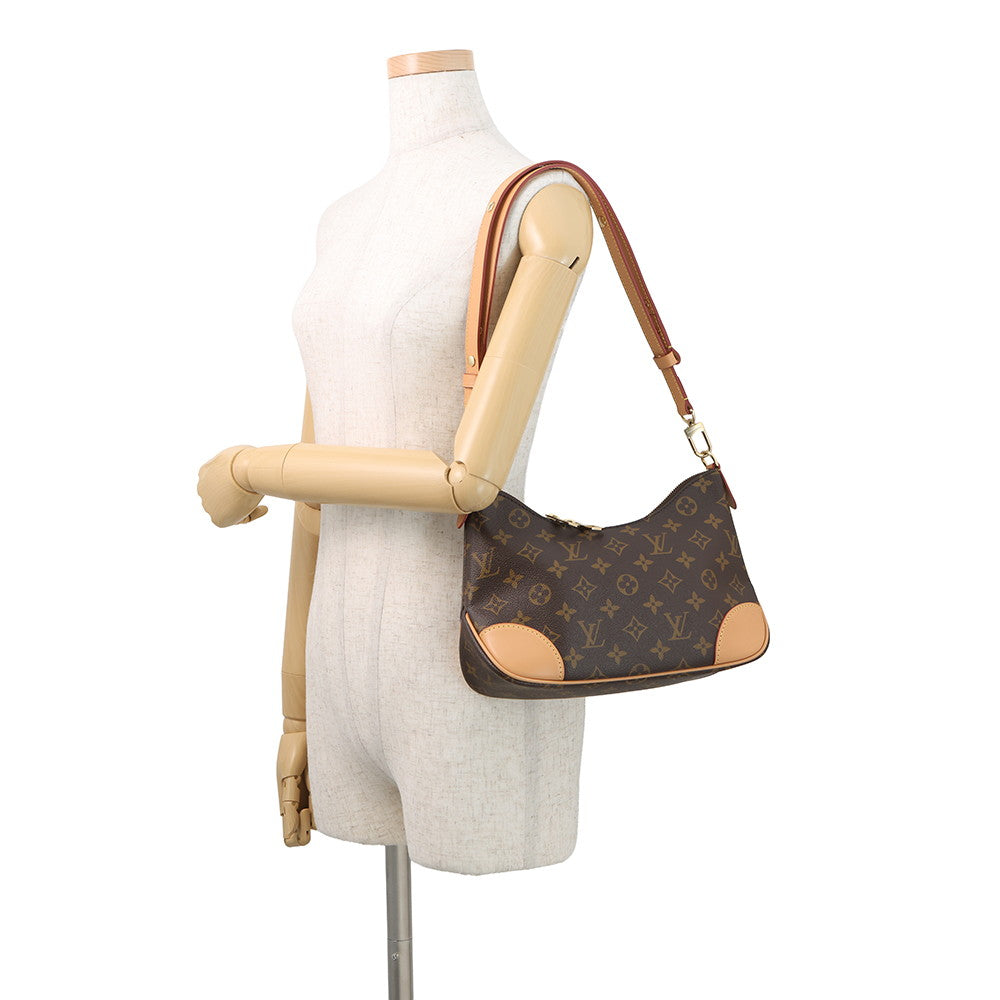 LOUIS VUITTON Boulogne NM NaturalM45832 Monogram