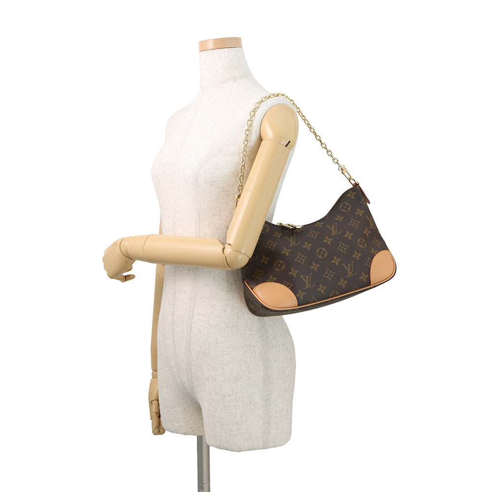 LOUIS VUITTON Boulogne NM NaturalM45832 Monogram