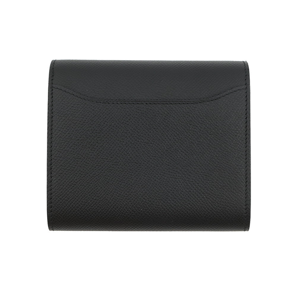 HERMES Constance compact Black Epsom