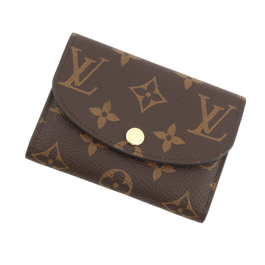 LOUIS VUITTON Rosalie Coin Purse Rose BallerineM62361 Monogram