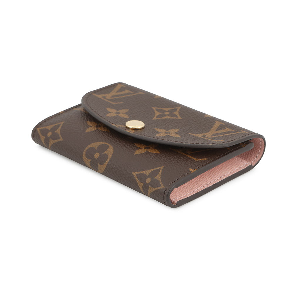 LOUIS VUITTON Rosalie Coin Purse Rose BallerineM62361 Monogram