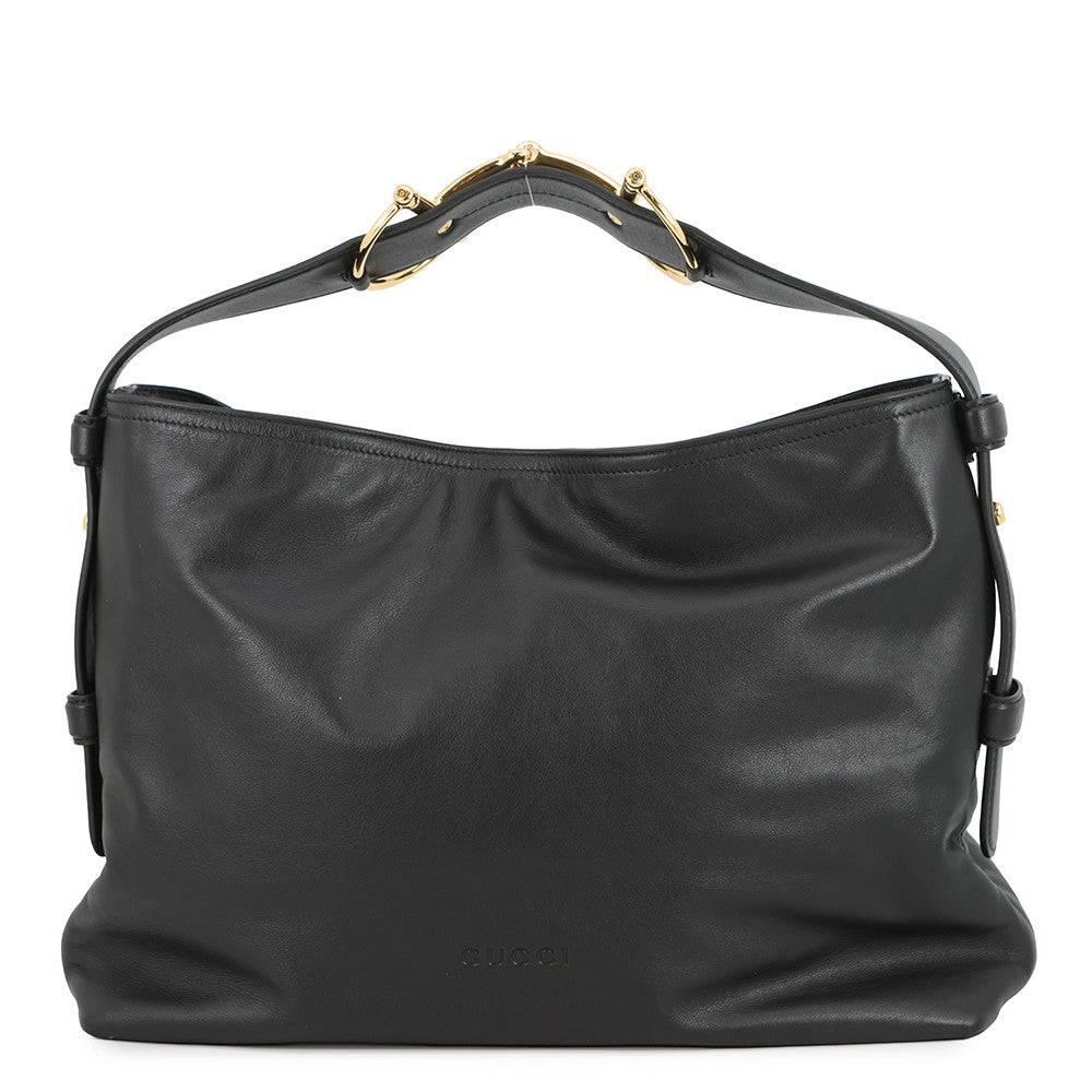 GUCCI Beatrix Tote Bag Black?850926 Leather Size Medium