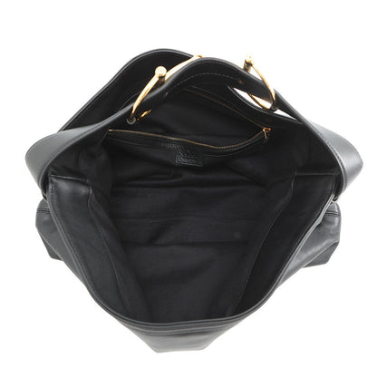 GUCCI Beatrix Tote Bag Black?850926 Leather Size Medium
