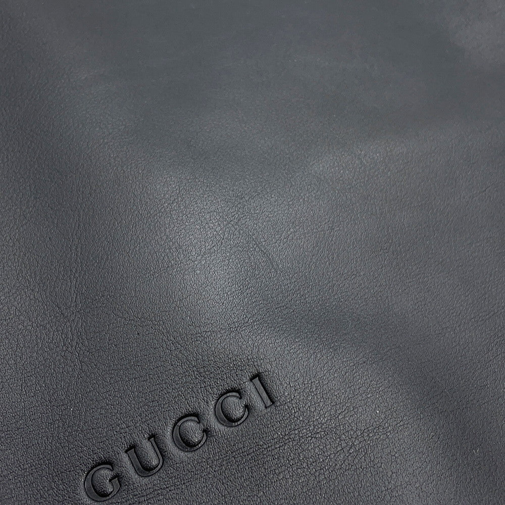 GUCCI Beatrix Tote Bag Black?850926 Leather Size Medium