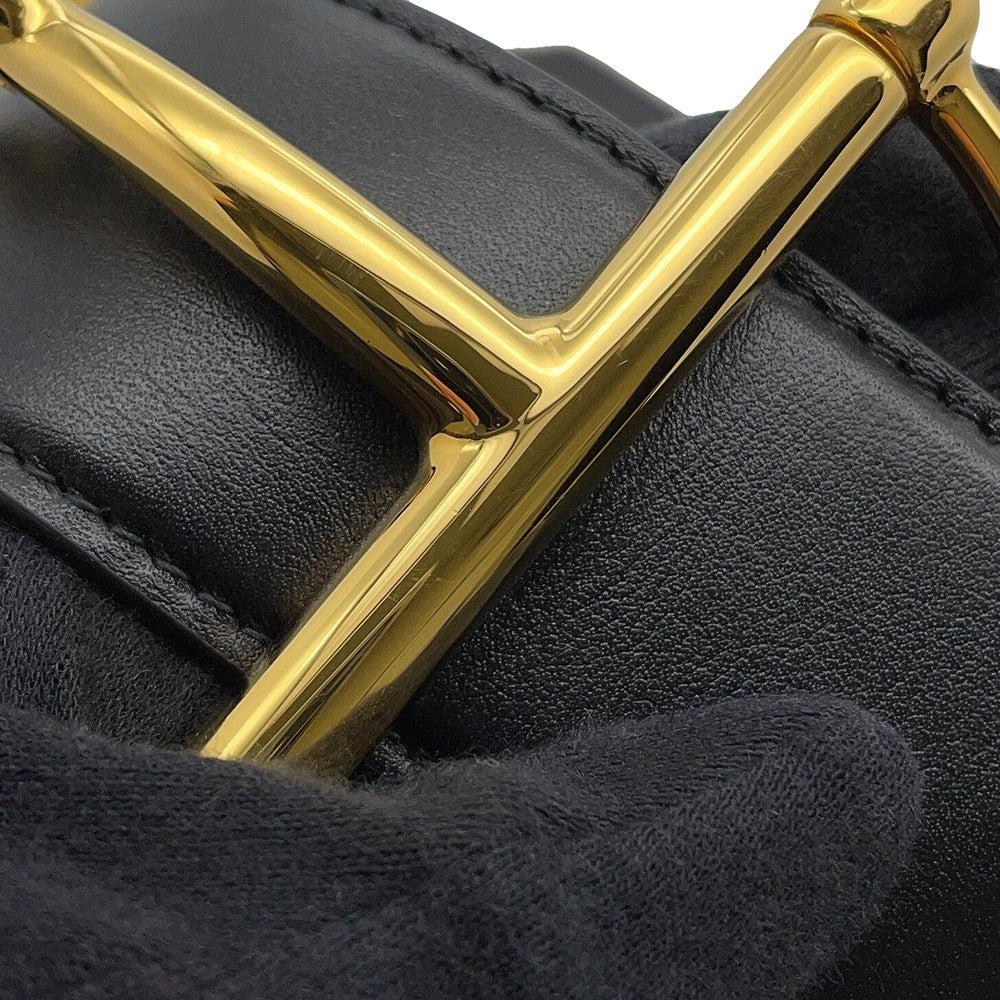 GUCCI Beatrix Tote Bag Black?850926 Leather Size Medium