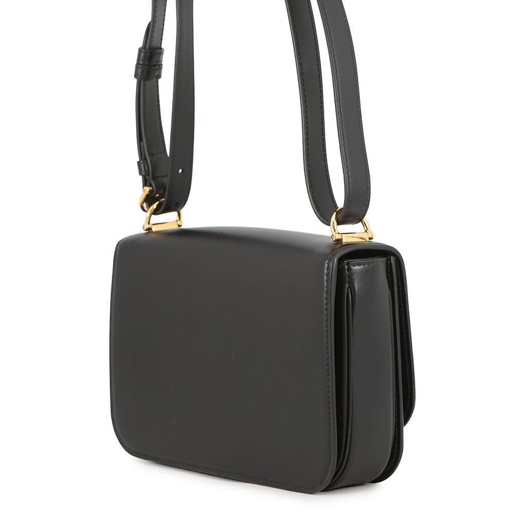 GUCCI Siena Shoulder Bag Black846705 486628 Leather