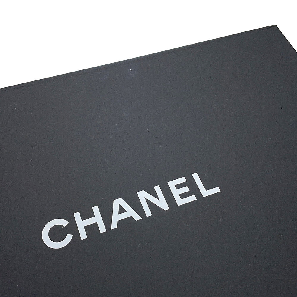 CHANEL Matelasse W Flap ChainShoulder Bag BlackA01112 Lambskin Size 25