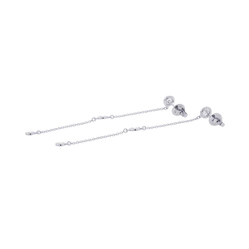 TIFFANY&Co. By the Yard Drop Earrings Pt950