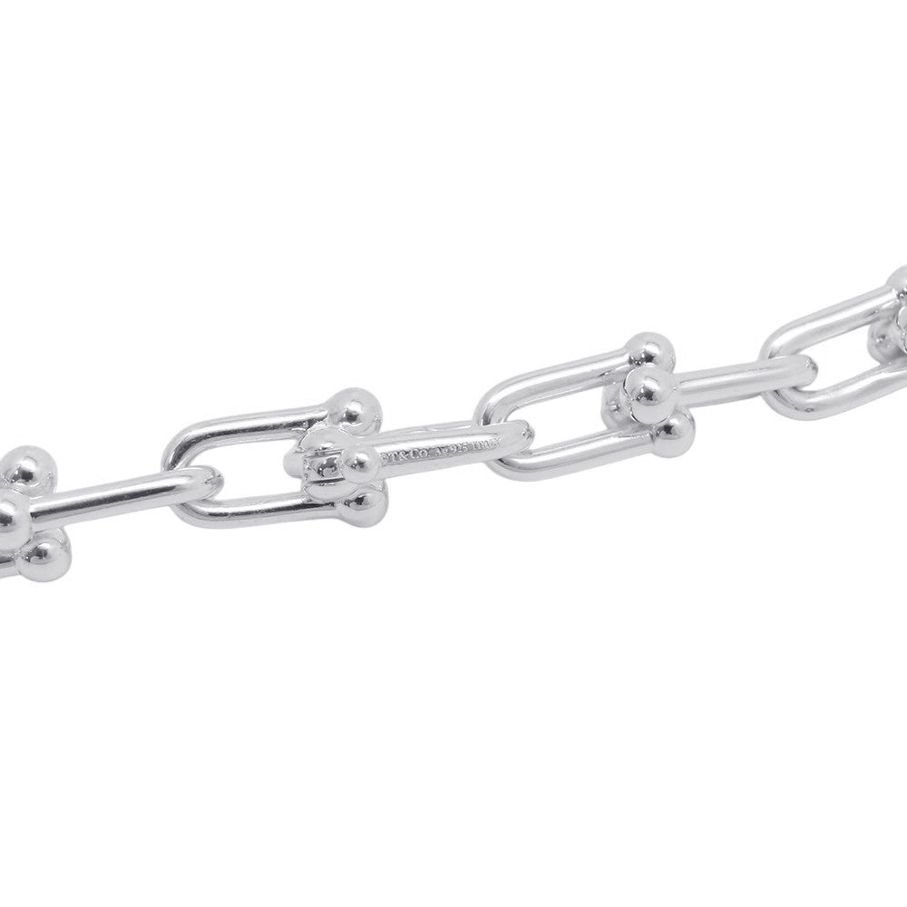 TIFFANY&Co. Hardware Graduated Link Necklace Size 18in60153092 SV925