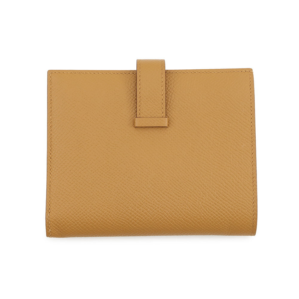 HERMES BEAN Compact Sesame Epsom