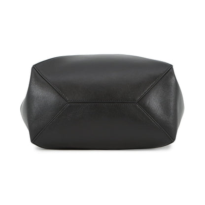 LOEWE puzzle fold tote BlackA657G50X01 Shiny Calf Leather Size Medium