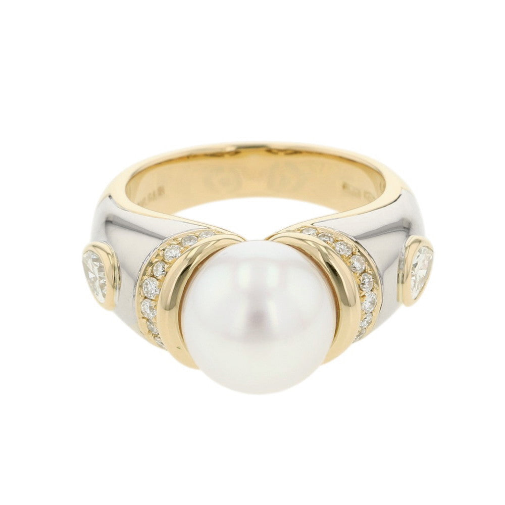 BVLGARI Passo Doppio Ring Size Approximately No. 12 18K Yellow Gold