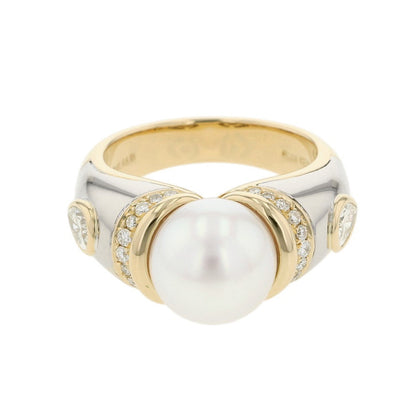 BVLGARI Passo Doppio Ring Size Approximately No. 12 18K Yellow Gold