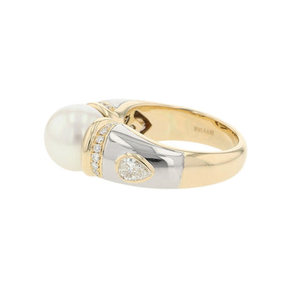 BVLGARI Passo Doppio Ring Size Approximately No. 12 18K Yellow Gold