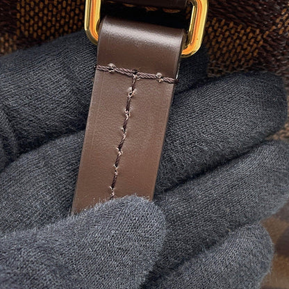 LOUIS VUITTON Iena BordeauxN41012 Damier Ebene Canvas Size PM