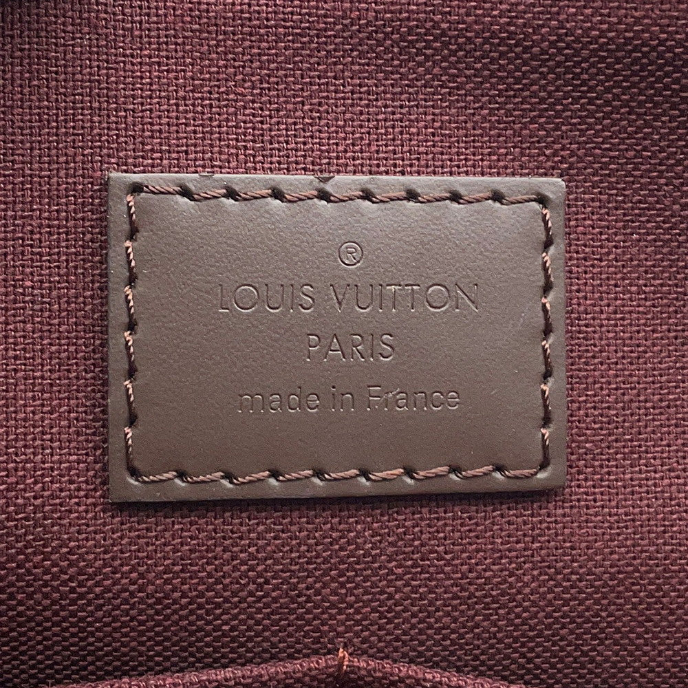 LOUIS VUITTON Iena BordeauxN41012 Damier Ebene Canvas Size PM