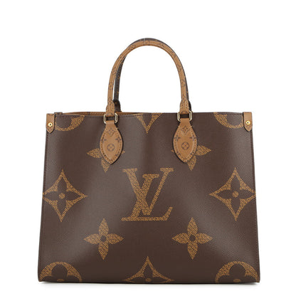 LOUIS VUITTON Onthego RedM45321 Monogram Monogram Reverse Canvas Monogram Giant Size MM