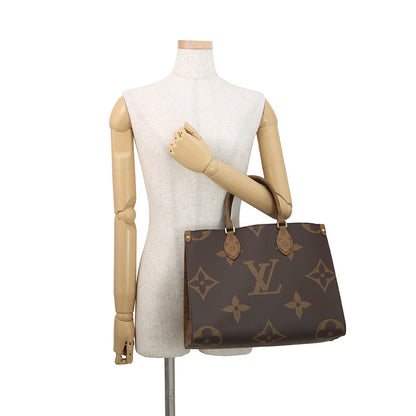 LOUIS VUITTON Onthego RedM45321 Monogram Monogram Reverse Canvas Monogram Giant Size MM