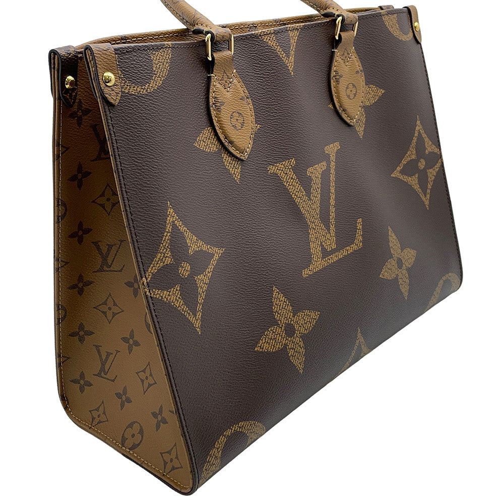 LOUIS VUITTON Onthego RedM45321 Monogram Monogram Reverse Canvas Monogram Giant Size MM