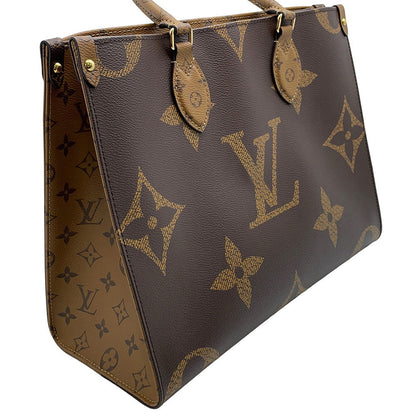LOUIS VUITTON Onthego RedM45321 Monogram Monogram Reverse Canvas Monogram Giant Size MM