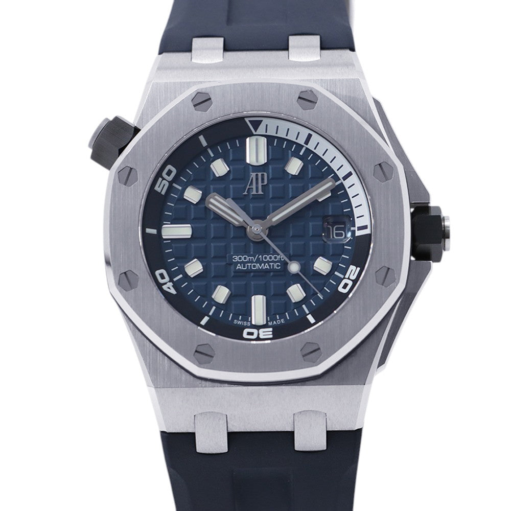 Audemars Piguet Royal Oak Offshore Diver W42mm Stainless Steel Rubber Blue Dial15720ST.OO.A027CA.01