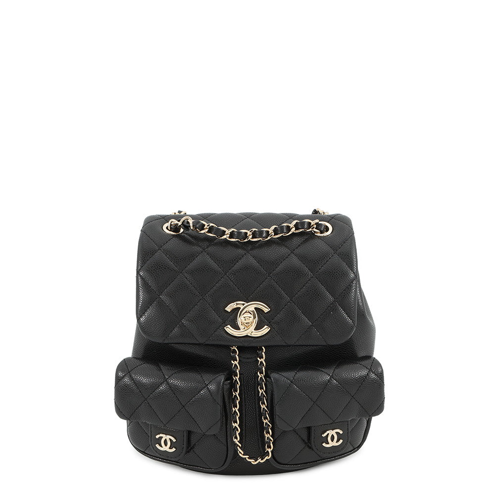 CHANEL Matelasse Small Backpack BlackAS3860-B16985-94305 Caviar Leather