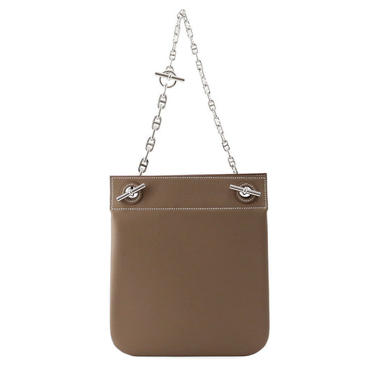 HERMES Posh Cliquetis Etoupe Swift Leather