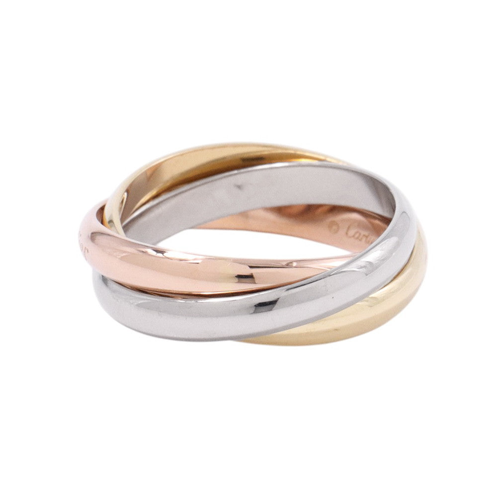 CARTIER Trinity Ring Size Classic/57/#17B4234200 K18YG K18PG K18WG