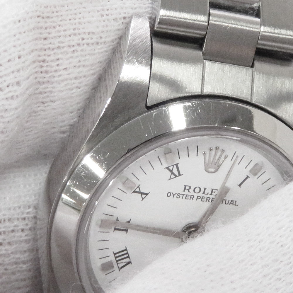 ROLEX Oyster Perpetual W24mm Stainless Steel White Dial76080