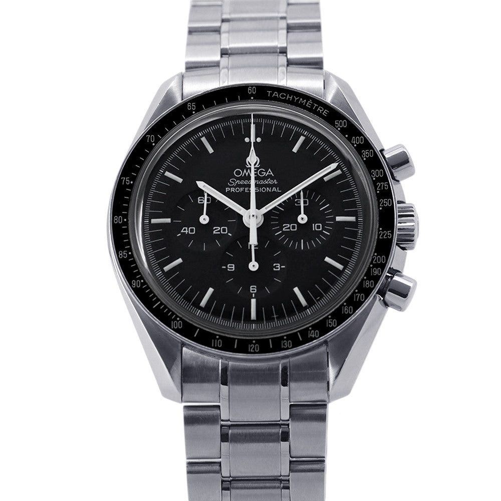 OMEGA Speedmaster Professional Moonwatch W42mm Stainless Steel Black Dial3570.50.00