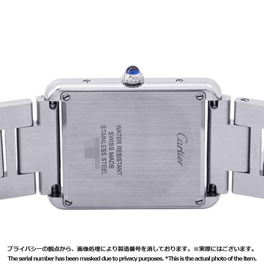 CARTIER Tank Solo LM H34.8mm×W27.4mm Stainless Steel Silver DialW5200014