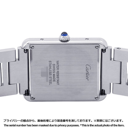 CARTIER Tank Solo LM H34.8mm×W27.4mm Stainless Steel Silver DialW5200014