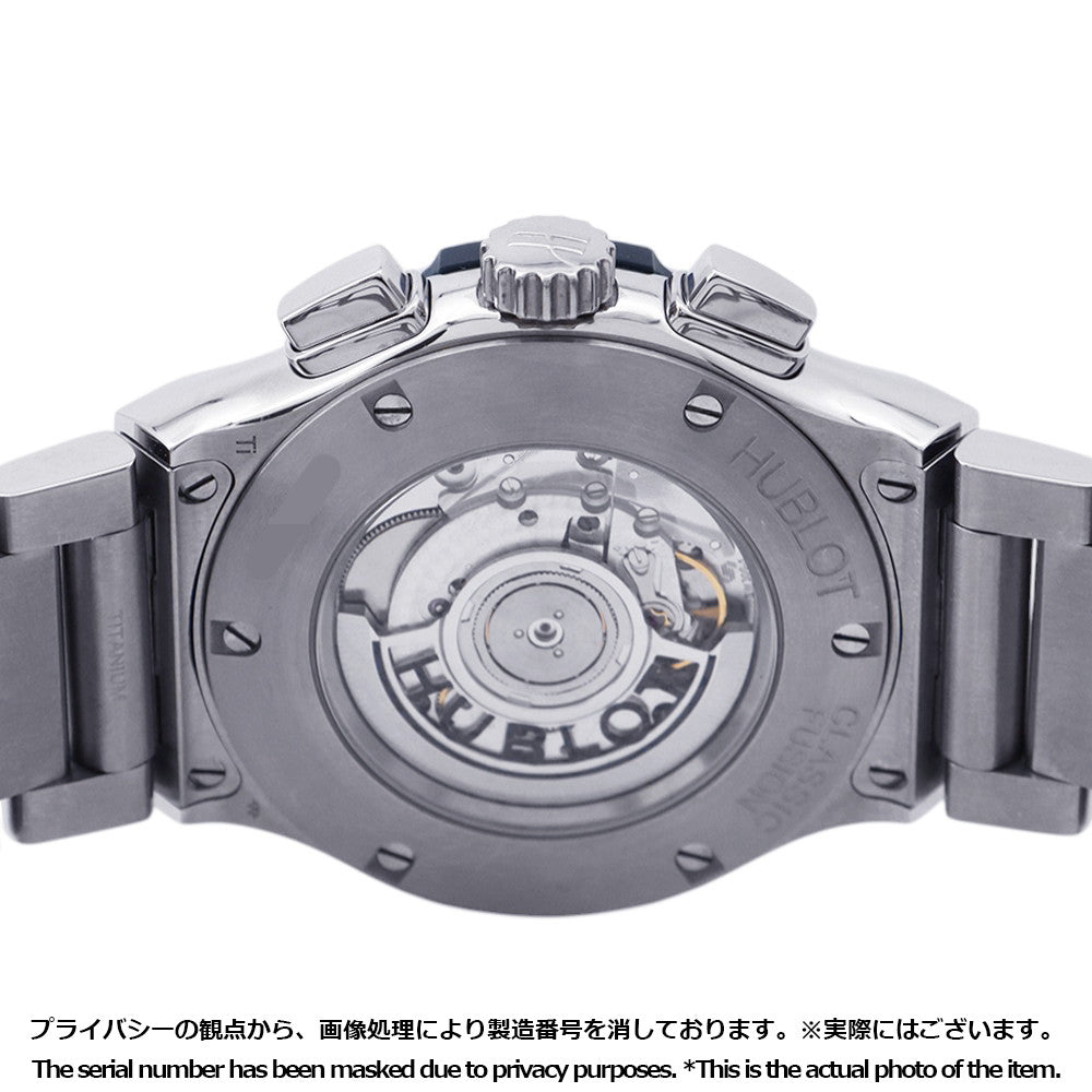 HUBLOT Classic fusion W45mm TI Blue Dial520.NX.7170.NX