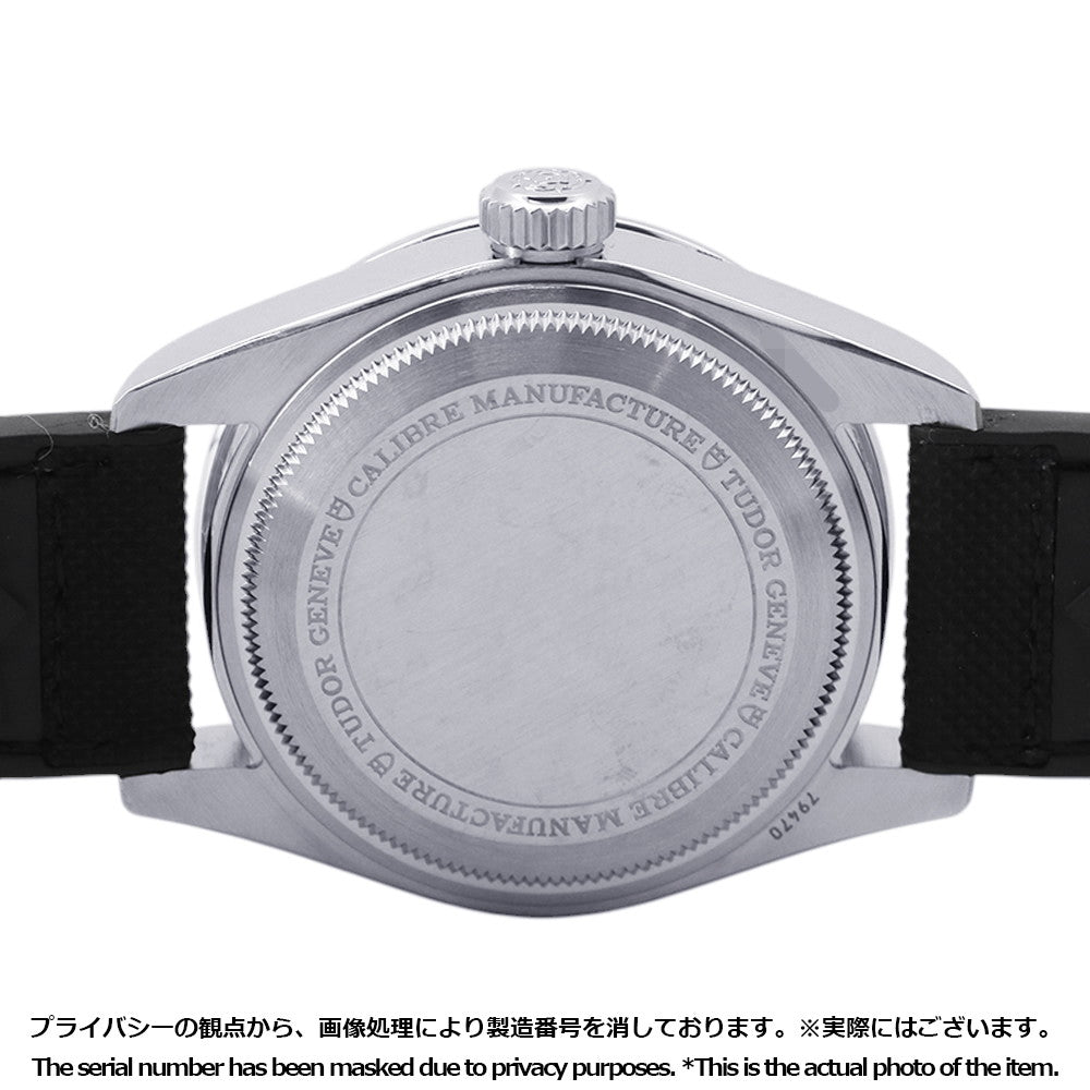 TUDOR Black Bay Pro W39mm Stainless Steel Leather Rubber Black DialM79470-0003