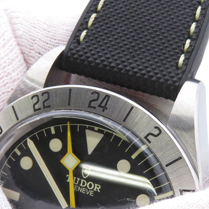 TUDOR Black Bay Pro W39mm Stainless Steel Leather Rubber Black DialM79470-0003
