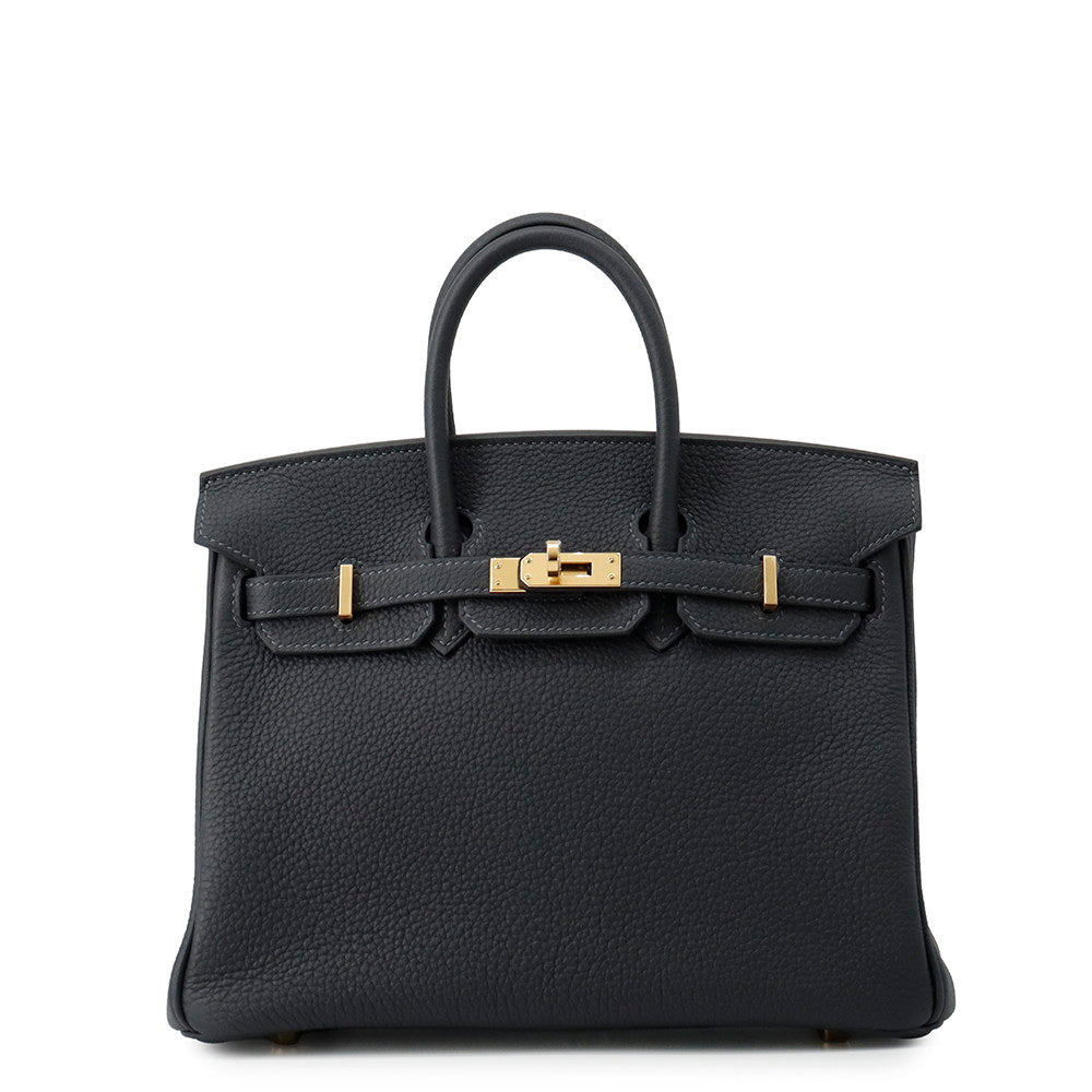 HERMES Birkin Caban Togo Leather Size 25