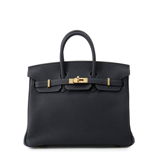 HERMES Birkin Caban Togo Leather Size 25