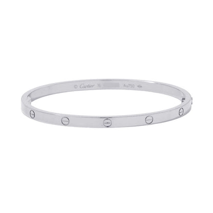 CARTIER Love breath Size SM/16B6079216 18K White Gold