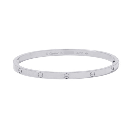 CARTIER Love breath Size SM/16B6079216 18K White Gold