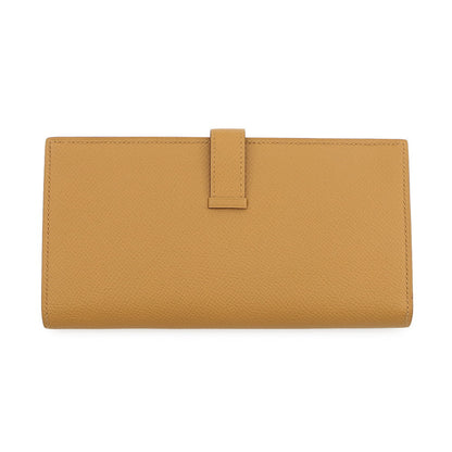 HERMES Bearnsfre Verso Sesame/Blue Brume Epsom
