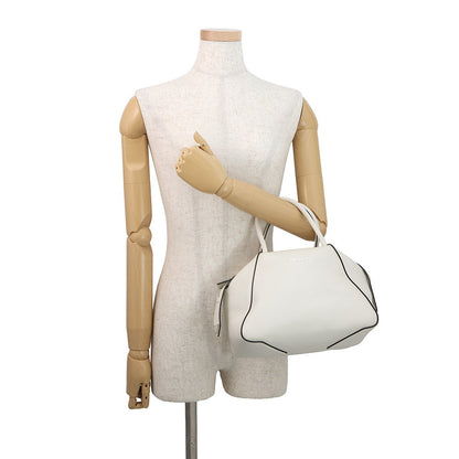 PRADA Supernova 2WAY Bag White1BA365 Leather Size Medium