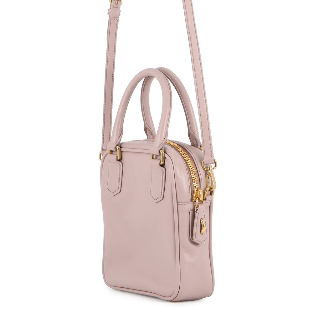 MIUMIU 2WAYBag Lavender5BB126 Leather