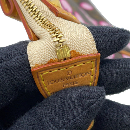LOUIS VUITTON Pochette Accessoires Brown/PinkM92006 Monogram Cherry Blossom