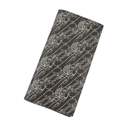 Berluti Batty Toile Marbouf Long Wallet Dark Brown Leather
