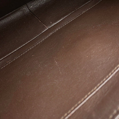 CHANEL COCO Flap Handbag Beige/Brown Velour