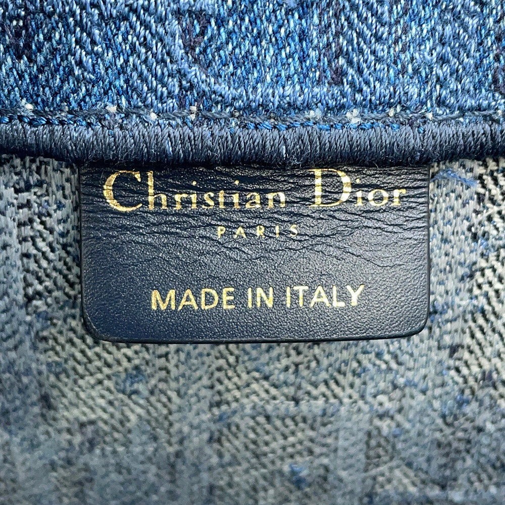 Dior Book tote BlueM1286ZWAL Denim Size Large